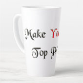 優先度1 カフェラテマグ (左アングル)