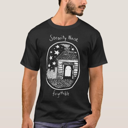 優先雑音の忘れ可能 Tシャツ (正面)