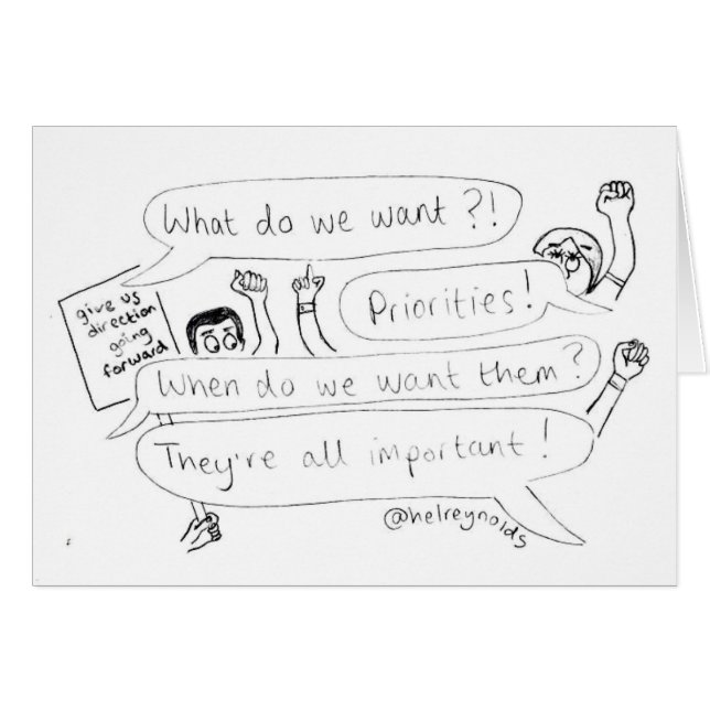 優先順位カード (正面横)