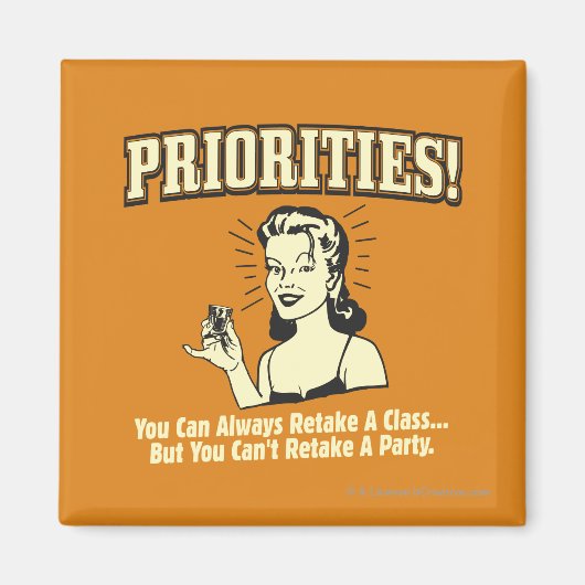 優先順位:クラスを常に取り戻すことができる マグネット (正面)