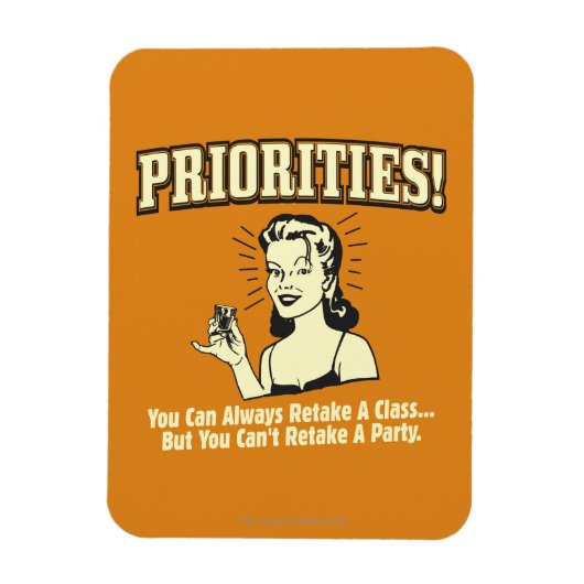 優先順位:クラスを常に取り戻すことができる マグネット (縦)