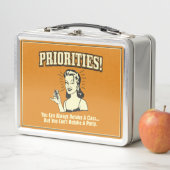 優先順位：クラスを常に取り戻すことができる メタルランチボックス (インサイチュ)