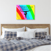 優勝した体操選手 キャンバスプリント (インサイチュ (寝室))