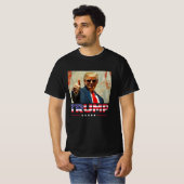 優勝トランプのサングラストランプ2024サポーター Tシャツ (正面フル)