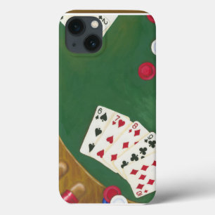 優勝トランプのポーカーハンド6から10 iPhone 13ケース