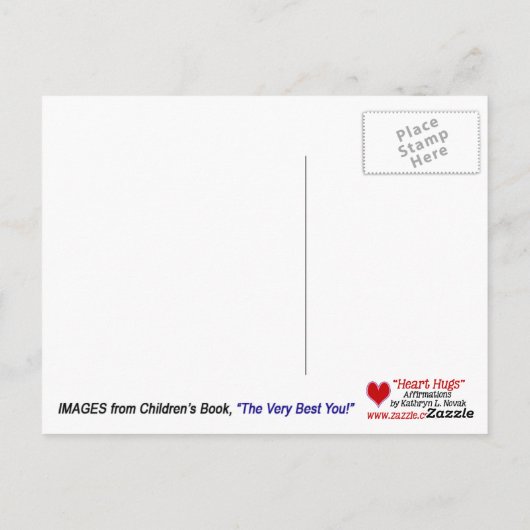 優勝者の肯定ブルーターコイズ水玉模様 ポストカード (裏面)