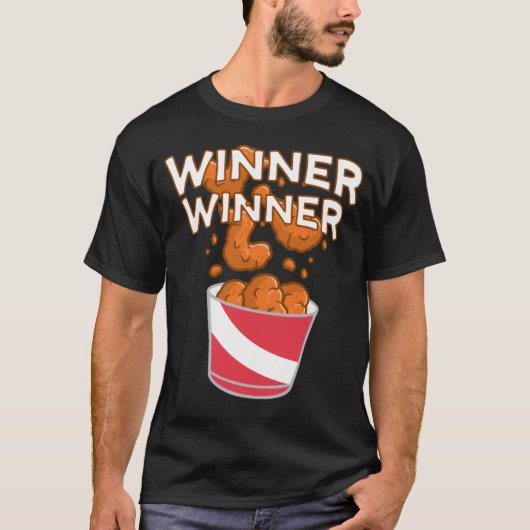 優勝者チキンディナー Tシャツ (正面)
