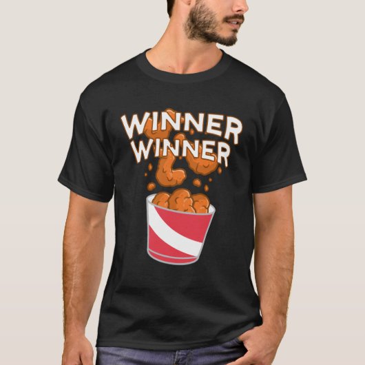 優勝者チキンディナー Tシャツ (正面)
