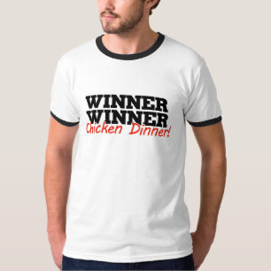 優勝者チキンディナー Tシャツ