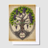 優勢で繁栄する ベラム紙招待状 (オフセット)