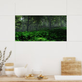 優勢な森林 – 極端 ポスター (キッチン)