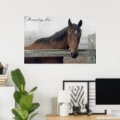 優勢な線プリント ポスター (ホームオフィス)