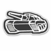 優勢な防衛 シール (正面)