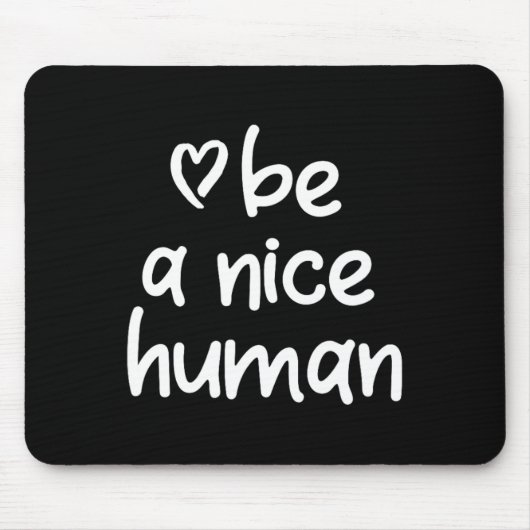 優感動的しい人間になれ。態度前向き マウスパッド (正面)