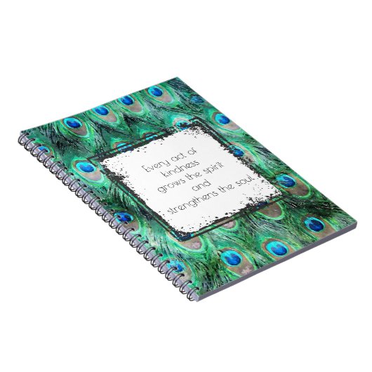 優感動的情と魂に対する引用文 ノートブック (右側)