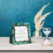 優感動的情と魂に対する引用文 フォトプラーク (インサイチュ)