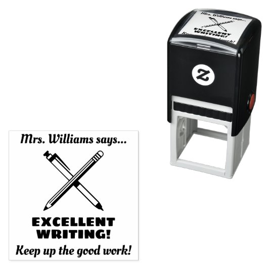 優書れたカスタム先生 セルフインキングスタンプ (インサイチュ)