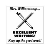 優書れたカスタム先生 セルフインキングスタンプ (デザイン)