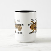 優柔不断リス マグカップ (中央)