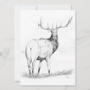 優柔不断 - 5.5" x 7.5" 招待状