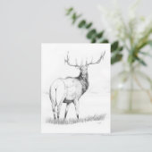 優柔寡断 - 4.25" x 5.5" 招待状 (スタンド正面)