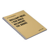 優秀なアイディアおもしろい会計士 ノートブック (右側)