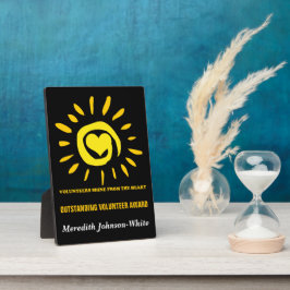 優秀なボランティア賞 フォトプラーク