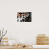 優秀なポやる気を起こさせるスター ポスター (キッチン)