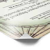 優秀な従業員の認定証 フォトプリント            (角)