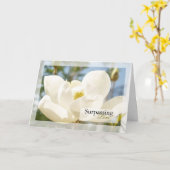 優秀な愛、挨拶状 カード (黄色い花)