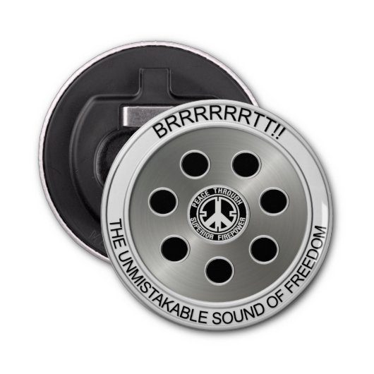 "優秀な火力による平和"の栓抜き 栓抜き (正面)