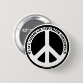 優秀な火力による平和 缶バッジ (正面&裏面)