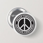 優秀な火力による平和 缶バッジ (正面&裏面)