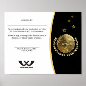 優秀な職員賞 ポスター (正面)