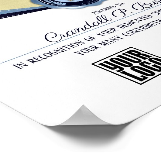 優秀な職員賞 ポスター (角)