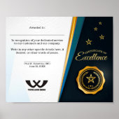 優秀な職員賞 ポスター (正面)