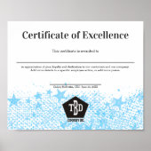 優秀な職員賞 ポスター (正面)