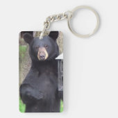 優素晴らししい熊 キーホルダー (裏面)