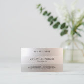 優美でモダンな専門のエレガントな魅力的 名刺 (スタンド正面)