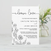 優美なエレガンスセレクトラブ結婚ズ 招待状 (スタンド正面)