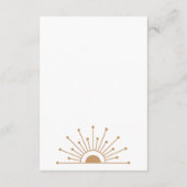 優美なシナ結婚スの エンクロージャーカード (裏面)