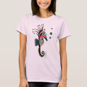 優美なタツノオトシゴ Tシャツ