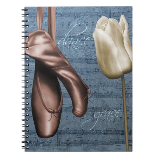 優美なダンス ノートブック (正面)