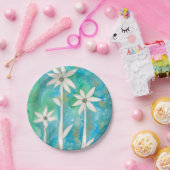 優美なデイジーI ペーパープレート (パーティー)