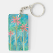 優美なデイジーIII キーホルダー (裏面)