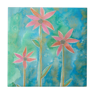 優美なデイジーIII タイル