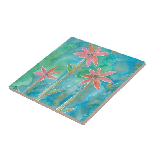 優美なデイジーIII タイル (側面)