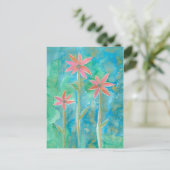 優美なデイジーIII ポストカード (スタンド正面)