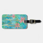 優美なデイジーIII ラゲッジタグ (正面横)