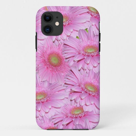優美なパステルピンクガーベラの花 Case-Mate iPhoneケース (裏面)